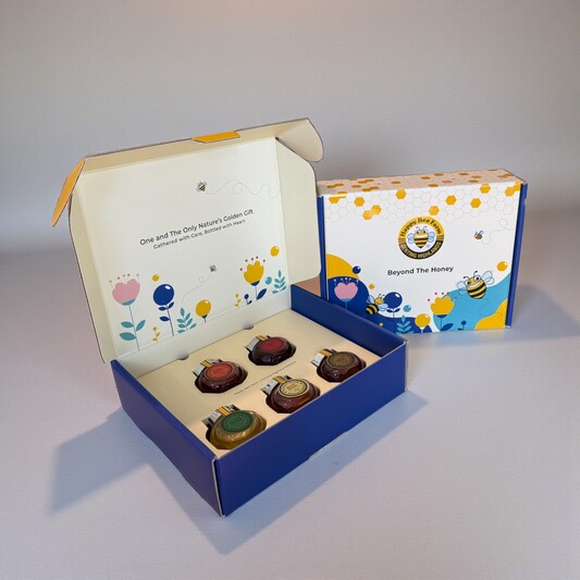 5 in 1 Mini Honey Premium Gift Box (For Family)